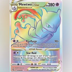 Rainbow mewtwo vstar